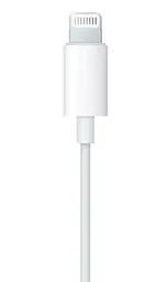 Навушники Apple EarPods Lightning (MMTN2ZM/A) — оригінальні, з мікрофоном та пультом керування - мініатюра 7