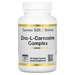 Цинк Zinc-L-Carnosine 90 капсул California Gold Nutrition vit0004746