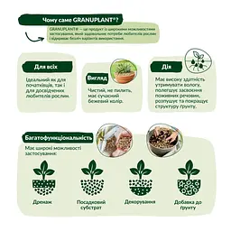 Субстрат Compo Bio Granuplant для кімнатних рослин 6 л (8818) - мініатюра 3