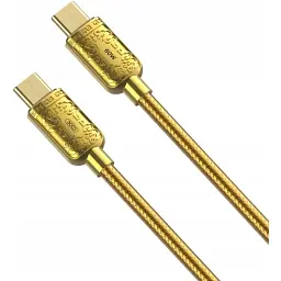 Кабель XO NB-Q217B USB C - USB C 60 W золотистий - мініатюра 2