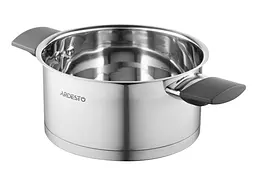 Каструля Ardesto зі скляною кришкою Gemini Trento 2.1л нержавіюча сталь бакеліт kuh0014722 - мініатюра 2