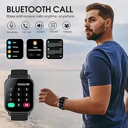 Смарт-годинник WeurGhy Y6 водонепроникний IP68 Black - мініатюра 2