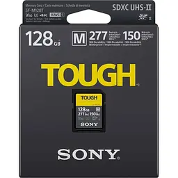 Карта пам'яті Sony SDXC Tough M 128GB UHS-II U3 V60 (SFM128T.SYM) [100455] - мініатюра 2