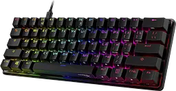 Клавіатура HyperX Alloy Origins 60 Red UA RGB Black (4P5N4AA) - мініатюра 3