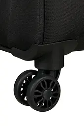 Валіза 55 См American Tourister PULSONIC ASPHALT BLACK 55x40x23(26) MD6*09001 - мініатюра 4