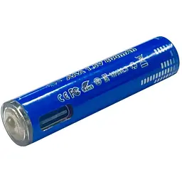 Акумуляторна батарея літієва Wimpex AAA x 800мАч зарядка від USB C