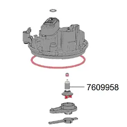 Ротор (імпеллер) для зовнішнього фільтра Eheim classicVARIO+e 250 (2214) (7609958) - мініатюра 2