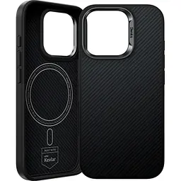 Чохол Benks ArmorPro Kevlar Case 600D MagSafe для Apple iPhone 16 Pro Max Black (6948005905002) [135011] - мініатюра 2
