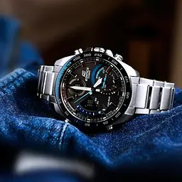 Чоловічий годинник Casio ECB-900DB-1B Сріблястий ( AT1141-0294 ) - мініатюра 2