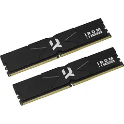 Модуль пам'яті DDR5 Goodram IRDM 64GB (2x32GB) 6400MHz Black (IR-6400D564L32/64GDC) [148732] - мініатюра 3