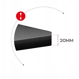 Комп'ютерний стіл Huzaro Hero 2.5 black - мініатюра 8