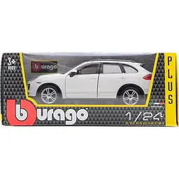 Автомодель Bburago Porsche Cayenne Turbo 1:24 White (18-21056) [119120] - мініатюра 5