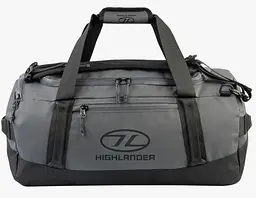 Сумка дорожня водозахисна Highlander Hauler Duffel 45L Dark Grey (DB132-DGY) - мініатюра 1