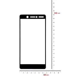 Захисне скло BeCover для Nokia 7 Black (702428) - мініатюра 3