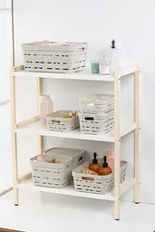 Кошик Idea Home Pyramid без кришки 8.2 л 36x24x12 см бежевий (00615 Bej) - мініатюра 3