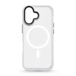 Чехол для Apple iPhone 17, Uniq MagCase, белый, противоударный, панель-накладка с MagSafe, ударопрочный TPU+PC, с магнитом MagSafe, поддержка полноценной беспроводной зарядки, ArmorStandart (ARM86264)