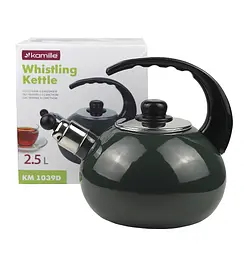 Чайник із свистком Kamille KM-1039D 2,5 л - мініатюра 10