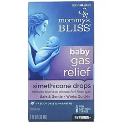 Краплі від дитячих коліків Mommy's Bliss Simethicone Drops смак імбиру 30 мл - мініатюра 2