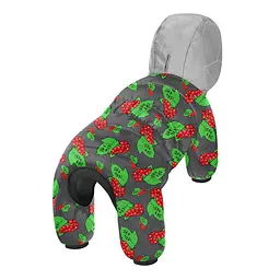Комбінезон для собак WAUDOG Clothes малюнок Калина, M35, В 59-62 см, Ш 37-40 см