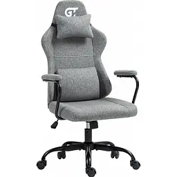 Геймерське крісло GT Racer X-2322 Fabric Gray [121453] - мініатюра 2