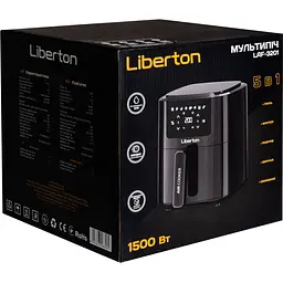 Мультипіч Liberton LAF-3201 чорна [99159] - мініатюра 9