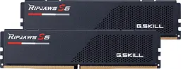 Модуль пам'яті G.Skill DDR5 32GB (2x16) Ripjaws S5 5200Mhz Black (F5-5200J4040A16GX2-RS5K)