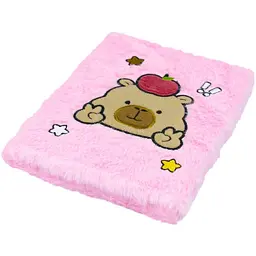 Блокнот А5 ZiBi Capybara 15 Kids Line плюшевий клітинка 80 аркушів (ZB.700036) - мініатюра 4