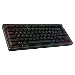 Клавіатура бездротова HyperX Alloy Rise 75 Red RGB UA Black (91Y91AA) - мініатюра 2