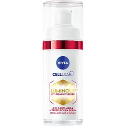 Антивікова сироватка NIVEA Cellular Luminous 630 2 в 1 проти зморшок та пігментації 30 мл - мініатюра 2