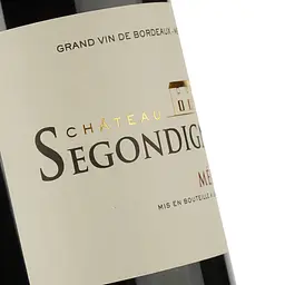 Вино Chateau Segondignac Medoc AOC червоне сухе 0.75 л - мініатюра 3