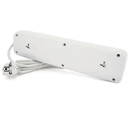Мережевий фільтр-подовжувач Voltronic F-24U, 4 розетки EU + 3xUSB + Type-C, 2 м, 3×0,75 мм, 2500 Вт, білий - мініатюра 2
