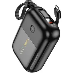 Павербанк Hoco Q20 Fountain 22.5W+PD22W 10000 mAh Black - мініатюра 2