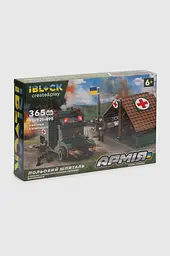 Конструктор iBlock Армія Військово-польовий шпиталь PL-921-495 Різнокольоровий (2000990299208)