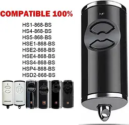 Пульт Hörmann BS BiSecur 868.3 МГц, 2 кнопки, для гаражних воріт - мініатюра 4