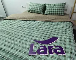Постільна білизна LARA бязь d11345s сімейна 2х150х220 см - мініатюра 5