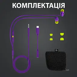 Навушники Logitech G333 ігрові фіолетові (981-000936) - мініатюра 2