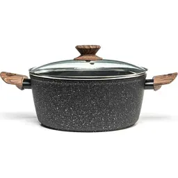 Каструля Hölmer Natural кована з кришкою 4,2 л (CR-1342-FAMWL Natural)