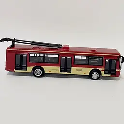 Тролейбус Металевий Дитячий Інерційний Автопром - мініатюра 6
