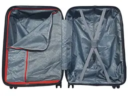 Валіза середня Milano bag 0307 поліпропілен Морська хвиля - мініатюра 5