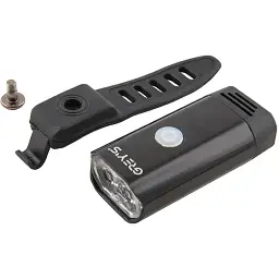 Ліхтарик на велосипед Grey's LED 2xCree XP-G 400lm 1050mAh USBпорт(GR10130) - мініатюра 3