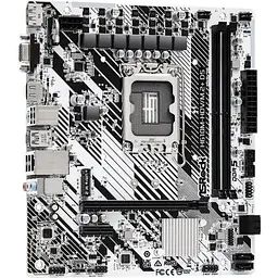 Материнська плата ASRock LGA1700, H610M-HDV/M.2+ D5, H610, 2xDDR5, Int.Video(CPU), 4xSATA3, 1xM.2, 1xPCI-E 4.0 x16, 1xPCI-E 3.0 x1, ALC897, RTL8111H, 4xUSB3.2/6xUSB2.0, VGA/HDMI/DP, MicroATX - мініатюра 3