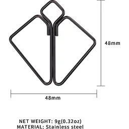 Затискачі для сосків Lockink Nipple Clamps - Grey - мініатюра 9
