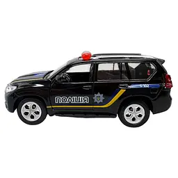 Автомодель TechnoDrive Toyota Prado Поліція чорна (KM260416P) - мініатюра 2