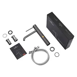 Змішувач для раковини Kroner KRP Edelstahl Berg-GRP010-3 (CV035598) - мініатюра 8