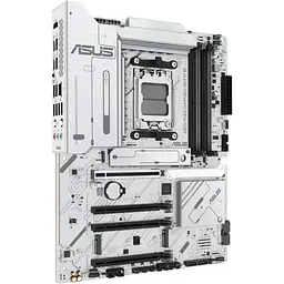 Материнська плата Asus AM5 X870 MAX Gaming WIFI7 W, X870, 4xDDR5, Int.Video (CPU), 4xSATA3, 3xM.2, 1xPCI-E 5.0 x16, 2xPCI-E 4.0 x16, 1xPCI-E 3.0 x16, Realtek 7.1, Realtek 2.5Gb, WiFi 7, Bluetooth 5.4, HDMI/2xType-C, ATX - мініатюра 3