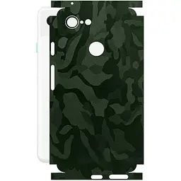 Захисна плівка StatusSKIN для Google Pixel 3 Корпус Вініл Камуфляж зелений