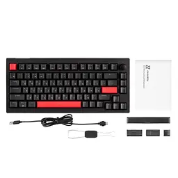 Клавіатура Lemokey Keychron X4 Brown Red LED USB Black (X4-A3-UA) - мініатюра 2