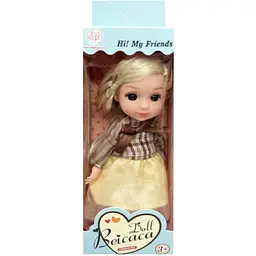 Дитяча іграшкова лялька Doll lovely Bambi 6788-3/4-3 розмір 15 см