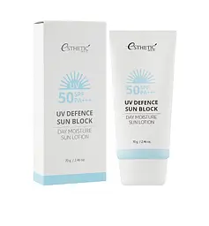Сонцезахисний лосьйон для обличчя UV Defence Sun Block Day Moisture Sun Lotion SPF50 + / PA +++ Esthetic House 70 г - мініатюра 2