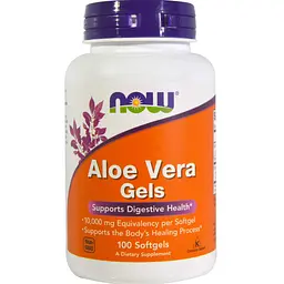 Алое віра (Aloe Vera), 100 капсул Now Foods vit0003183